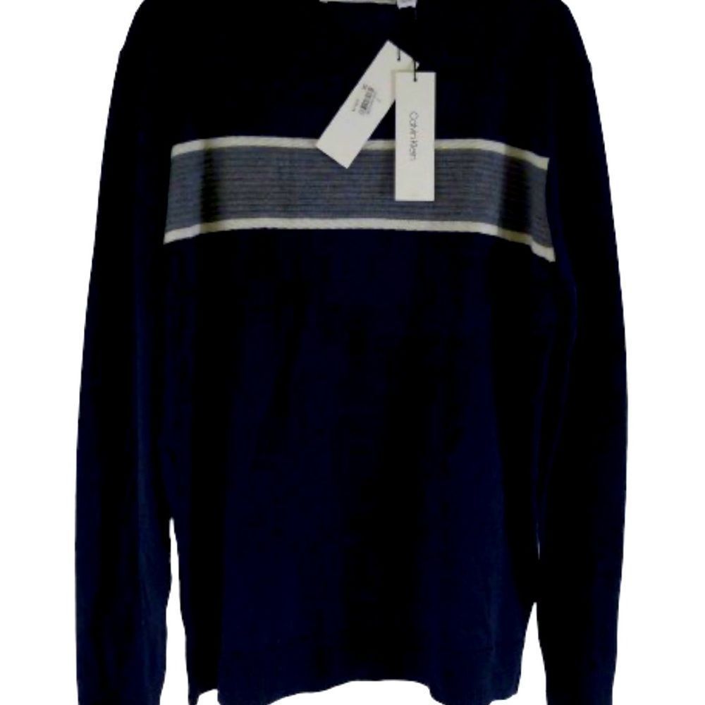 CALVIN KLEIN European Yarn Sweater, Size: X-Large (men)